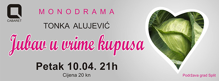 Quasimodo CABARET: Tonka Alujević