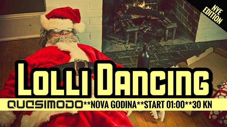 ‘Lolli Dancing’ u novogodišnjoj noći u klubu Quasimodo