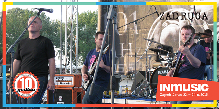 Zadruga na INmusic festivalu obilježava 25 godina postojanja benda