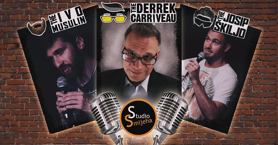 Američki stand-up komičar Derrek Carriveau svoju europsku turneju započinje u Splitu!