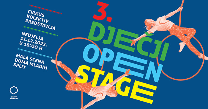 3. DJEČJI OPEN STAGE održat će se u nedjelju u Domu mladih