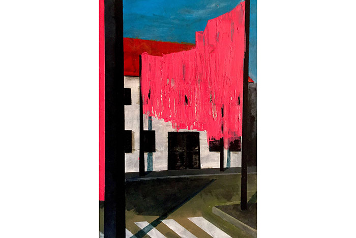 Izložba ”Zastave” umjetnika Maka Hubjera u Salonu Galić