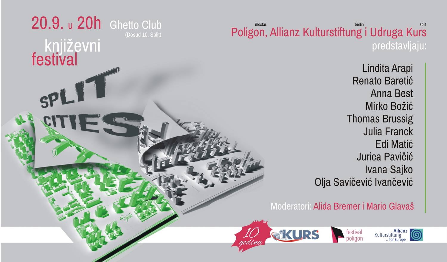 Dođite na 10. rođendan udruge Kurs