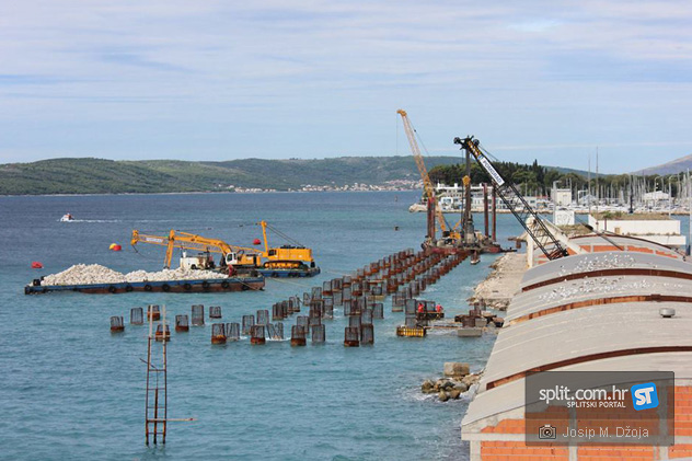 Radovi na vanjskim vezovima napreduju