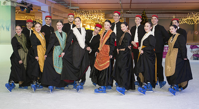 KUD Jedinstvo po prvi put u svojoj povijesti nastupilo na ledu