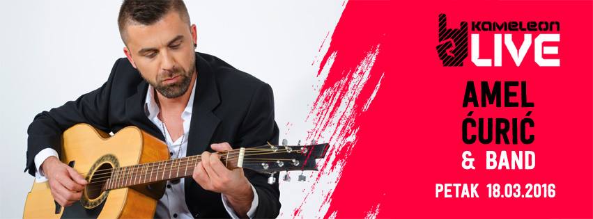 Amel Ćurić u klubu Kameleon