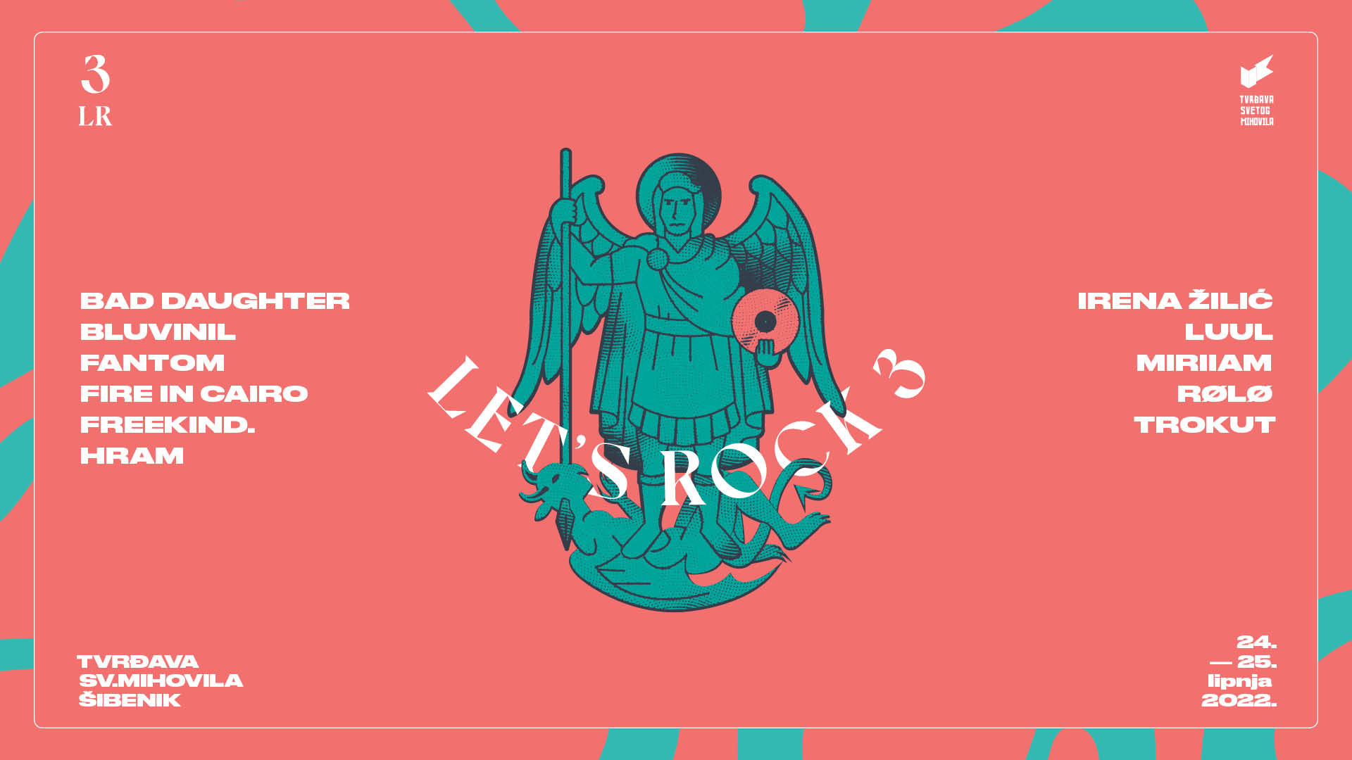 Poznat je prvi dio line up-a šibenskog Let’s Rock festivala!