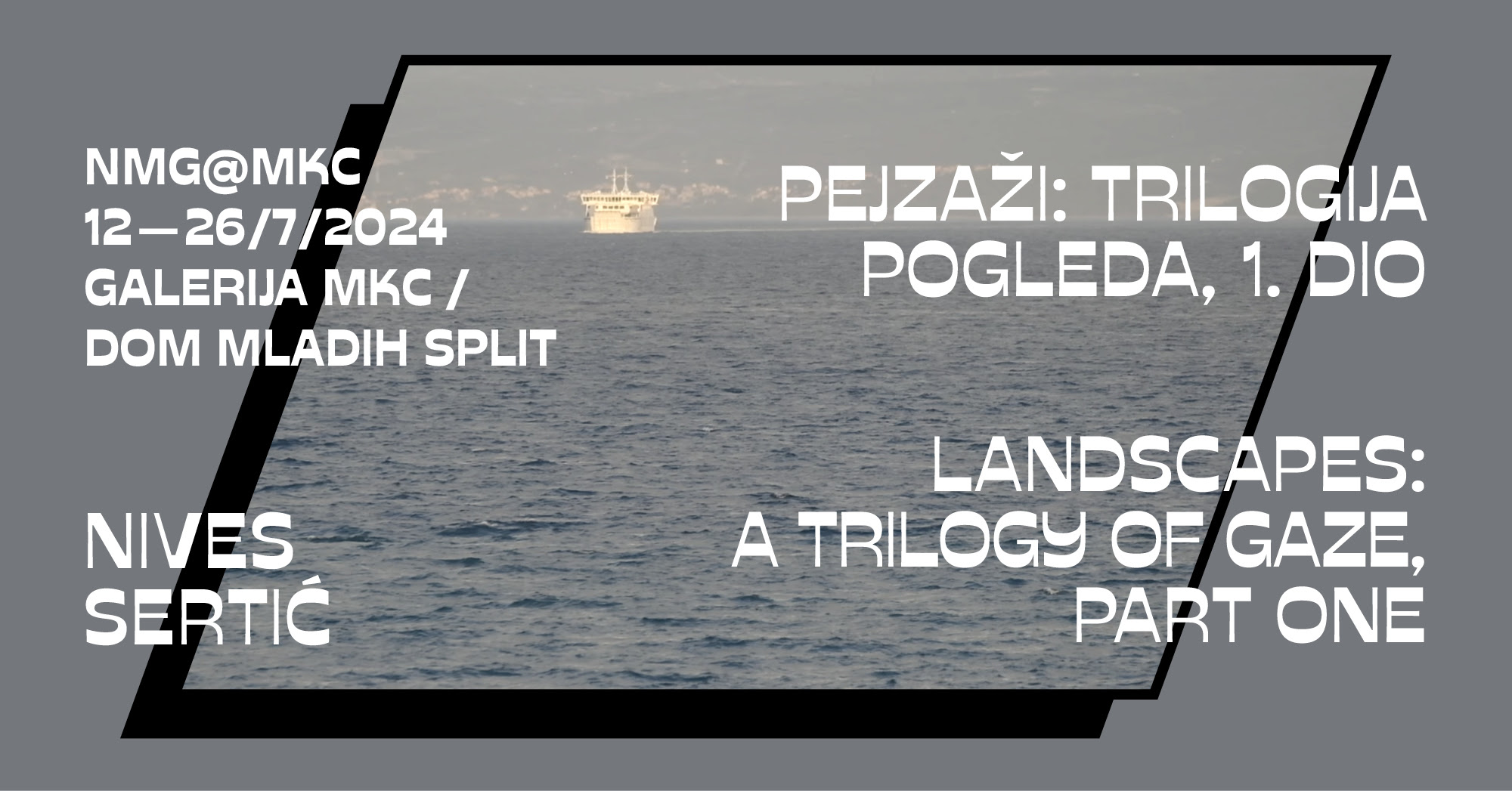 Otvorenje izložbe Nives Sertić ‘Pejzaži: Trilogija pogleda’, 1. dio