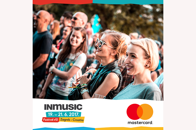 Uz kupnju Mastercard® karticama jeftinije na INmusic festival!