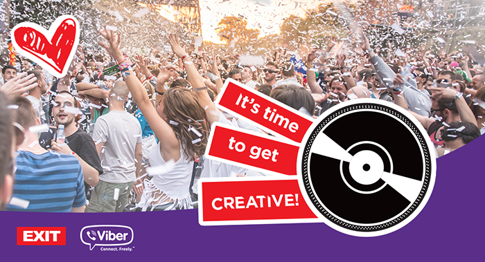 Exit i Viber pokrenuli globalni natječaj za dizajn stickera “Moja Exit Avantura”