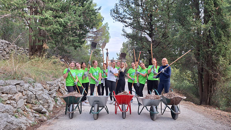 „72 sata bez kompromisa“:  450 mladih volontera sudjelovalo je u čak 55 različitih akcija socijalnog, radnog i ekološkog tipa