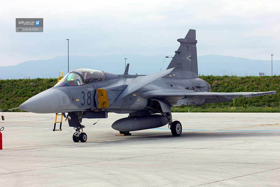 Prezentacija JAS 39 Gripen na Plesu