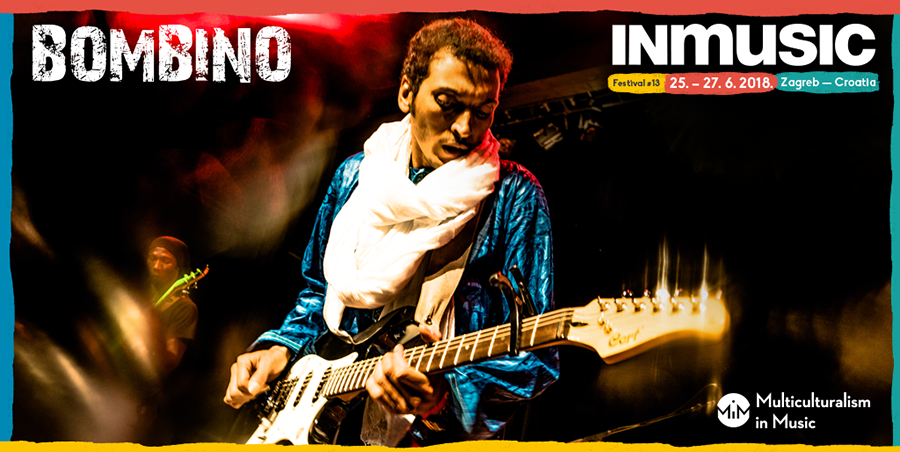 Afrički gitaristički virtuoz Bombino prvo je world music ime INmusic festivala #13!