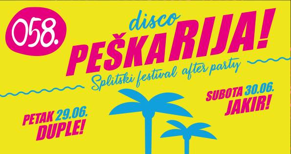 Disco PEŠKARIJA – Splitski festival after party