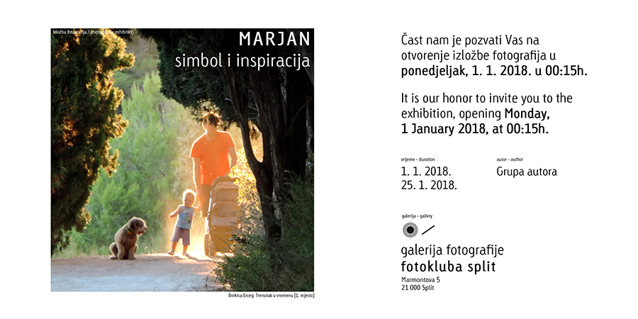 Izložba “Marjan – simbol i inspiracija” prvi kulturni događaj u Hrvatskoj u 2018.