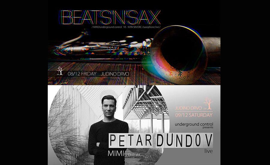 Ovaj vikend u Judinom drvu Beats’n’sax i Petar Dundov