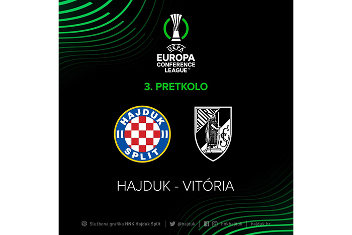 U prodaji ulaznice za utakmicu Hajduk – Vitória SC