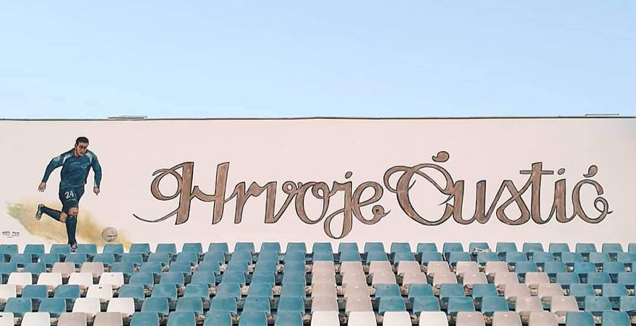 Na 12. obljetnicu smrti Hrvoje Ćustić upisan je u park Za sva vrimena na Poljudu