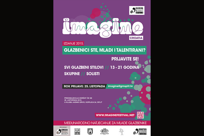 Glazbena mladež Split organizira predselekciju za međunarodni festival Imagine