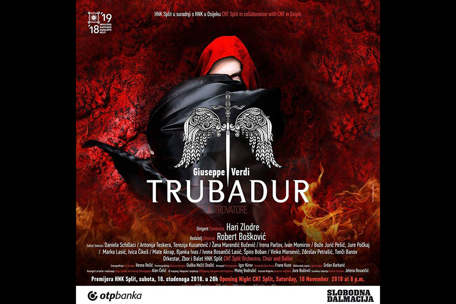 Verdijev Trubadur premijerno u HNK Split