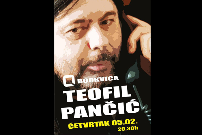 Predstavljanje nove knjige Teofila Pančića u Bookvici