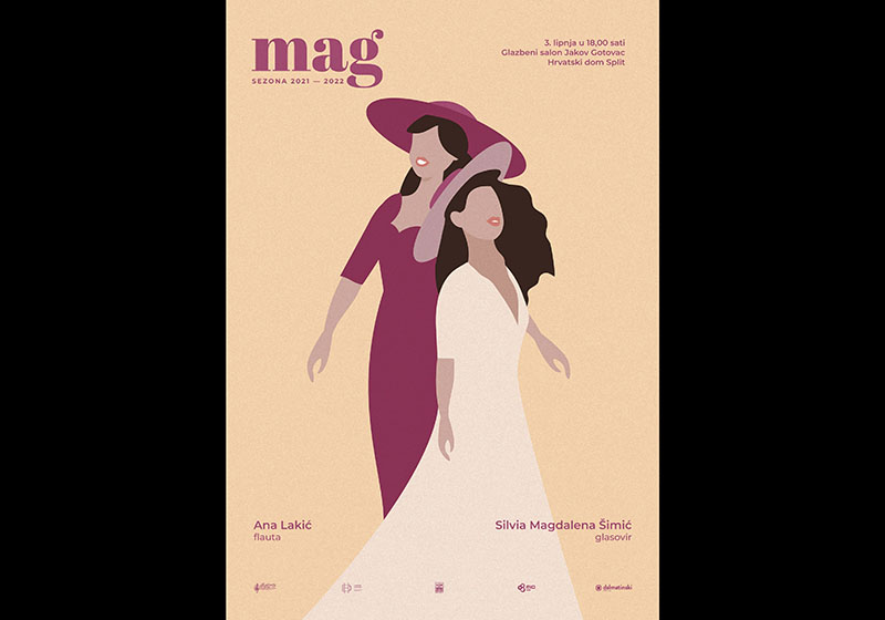 Koncertom Ane Lakić i Silvije Magdalene Šimić nastavlja se ovogodišnja MAGsezona
