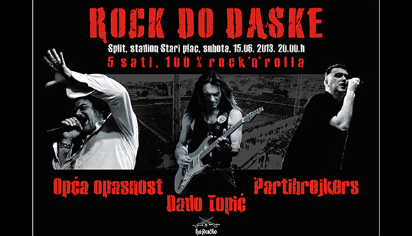 Rock do daske na Starom placu