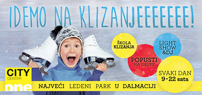 City Center one otvara najveći ledeni park u Dalmaciji