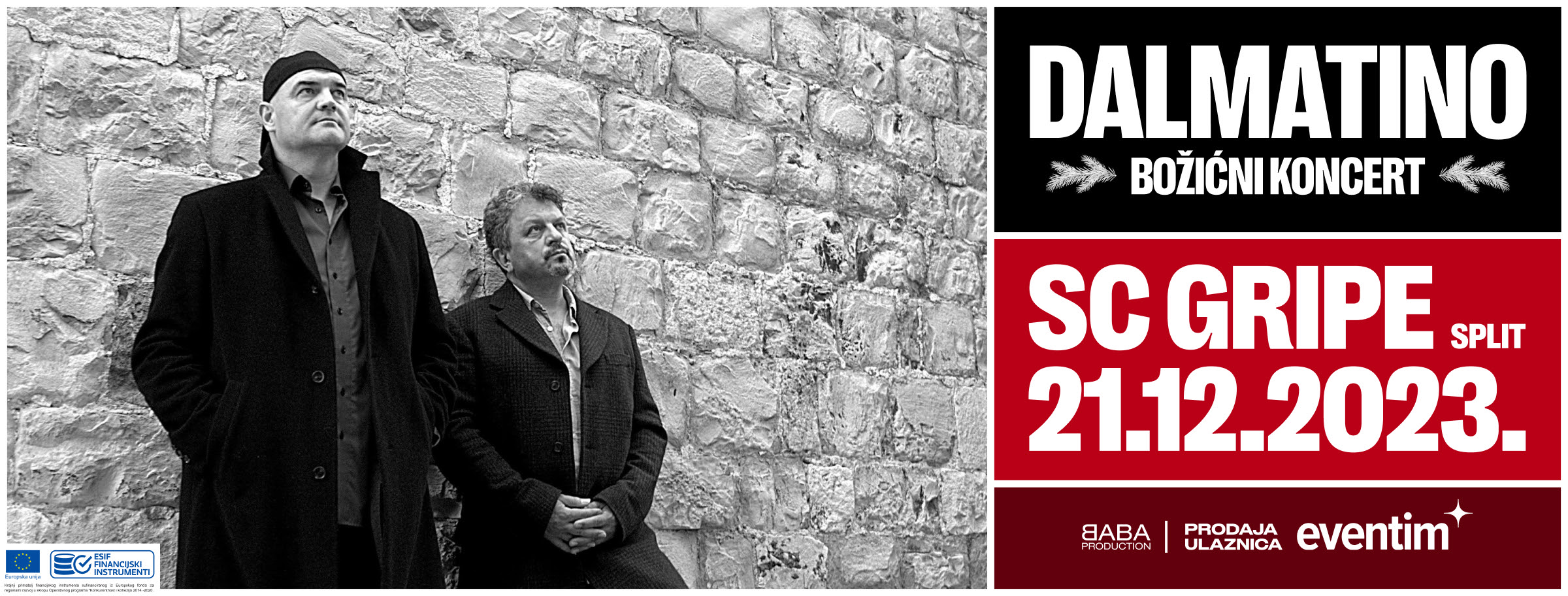 Grupa Dalmatino najavila božićni koncert u Splitu