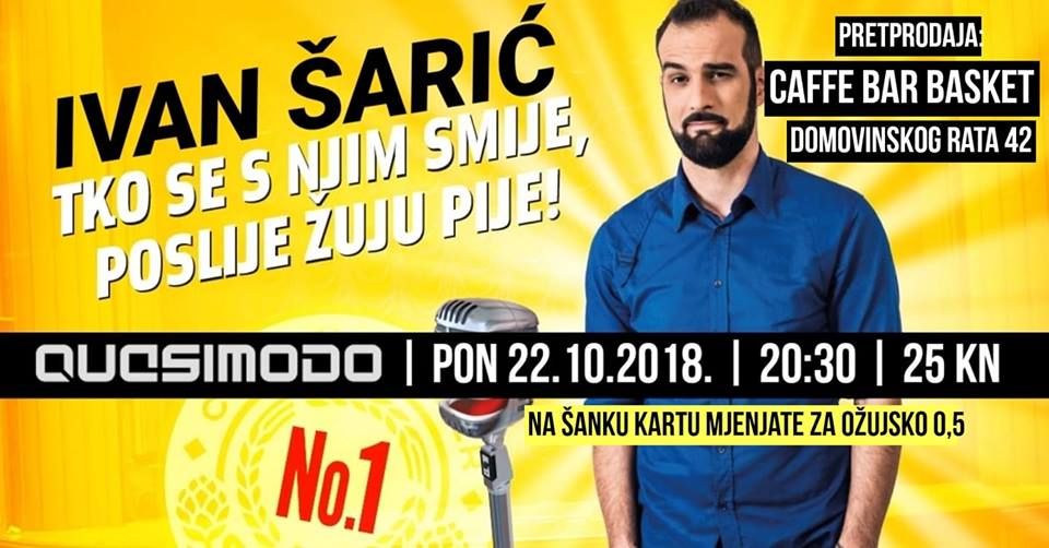 Nasmij se uz urnebesan nastup Ivana Šarića!
