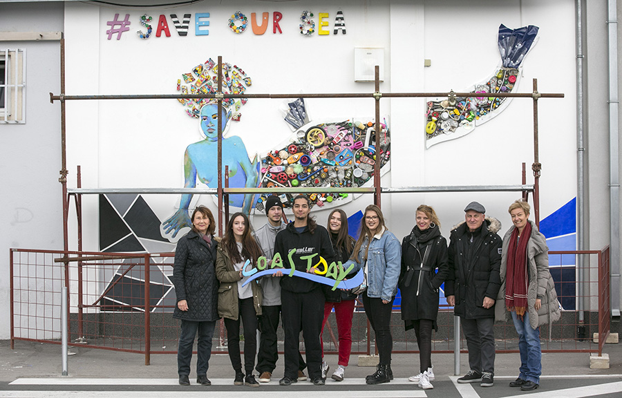 Splitska sirena od morskog otpada