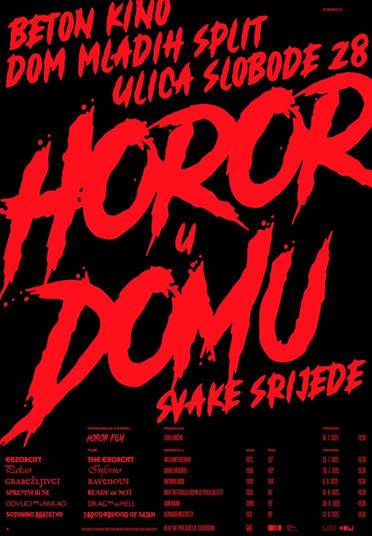 Ljetni filmski program MKC-a: Horor u Domu