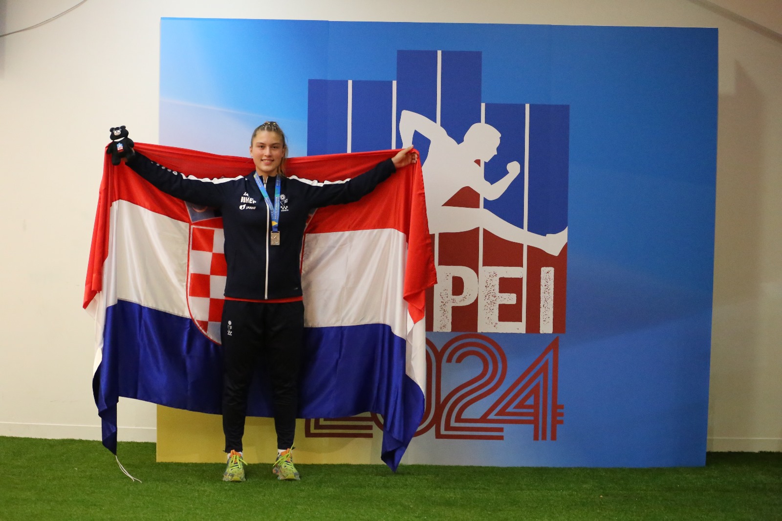 Mia Nekić, članica ASK Split osvojila srebro u bacanju diska na Svjetskom prvenstvu u atletici