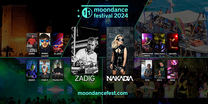 Tajlandska techno diva NAKADIA i pionir pariške techno scene na Moondance festivalu