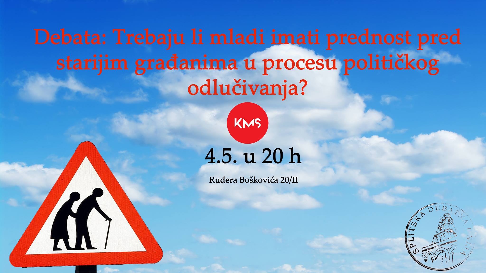 Debata: Trebaju li mladi imati prednost pred starijim građanima?