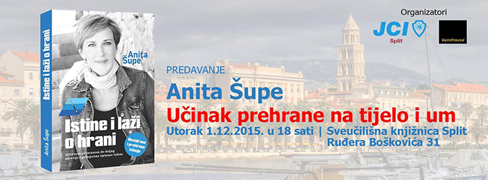 Predavanje Anite Šupe u Sveučilišnoj knjižnici