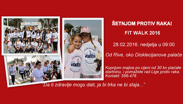 Sudjelujte na humanitarnoj trci „Da ti zdravje mogu dati ja bi trka ne bi staja“