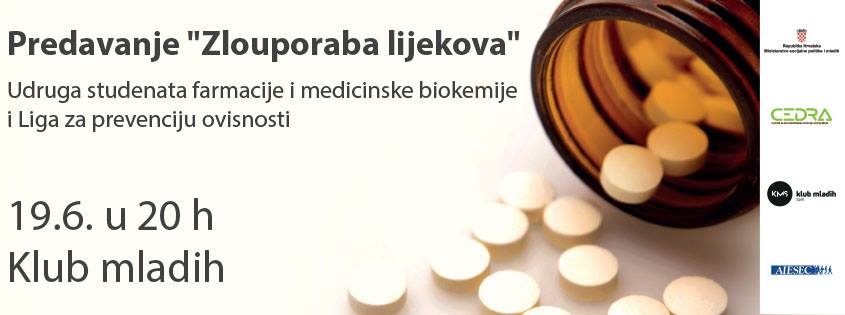 Predavanje “Od apaurina do steroida: Zlouporaba lijekova”