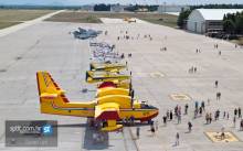 Vatrena proslava Dana pobjede u bazi Zemunik