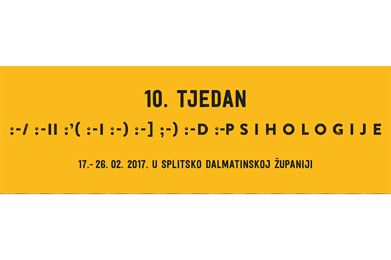 U Splitu se održava 10. Tjedan psihologije