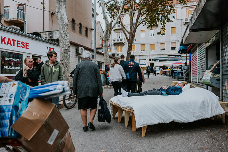 Kreveti po gradu, umjetnici na trgovima – Split Calling festival je počeo