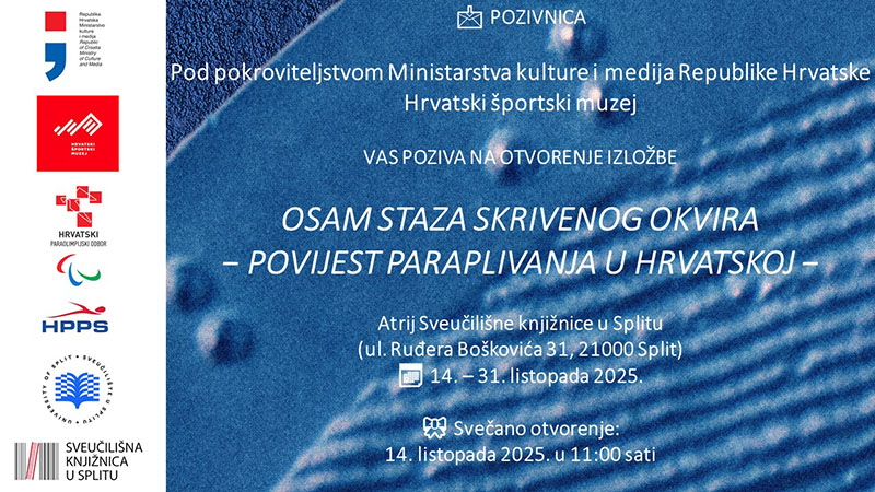 Otvara se izložba „Osam staza skrivenog okvira – povijest paraplivanja u Hrvatskoj“