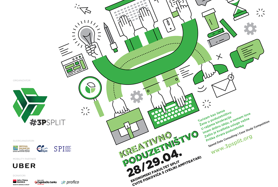 3P SPLIT 2017 KONFERENCIJA: ”Kreativno poduzetništvo“