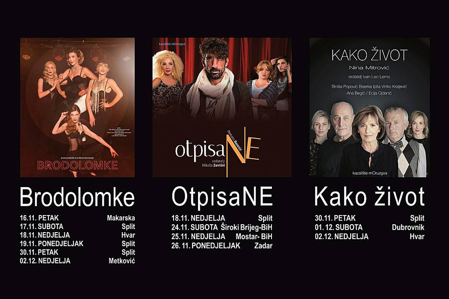 Mjesec kazališta Moruzgva u Dalmaciji: Vodimo vas na “Brodolomke”