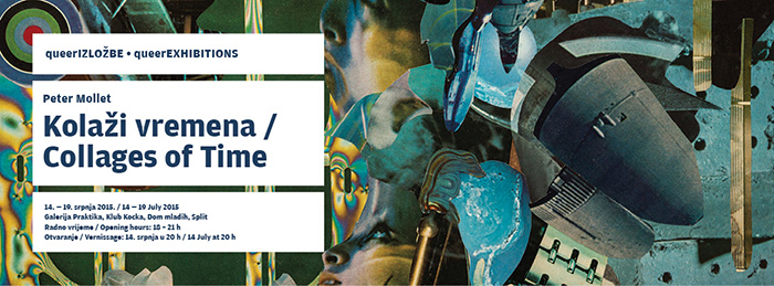 Kolaži Petera Molleta u Galeriji Praktika