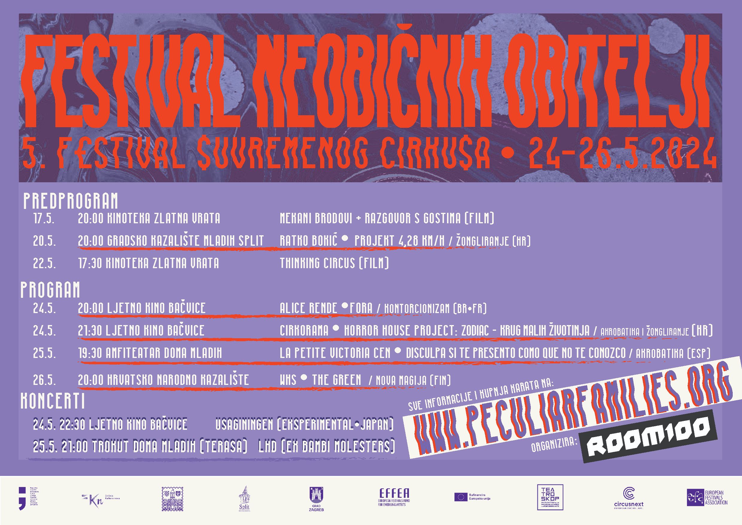 5. Festival neobičnih obitelji kreće sutra