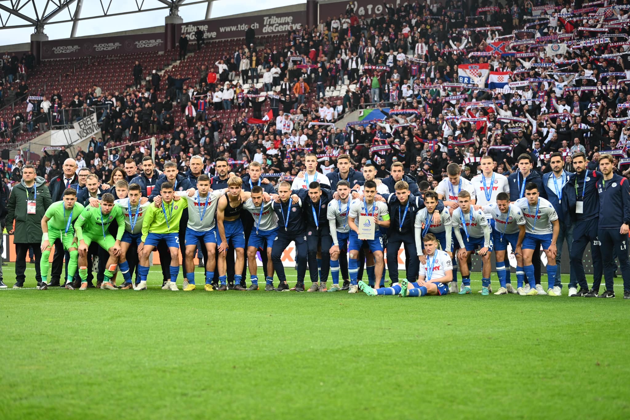 Juniori Hajduka izgubili su u finalu Lige prvaka mladih