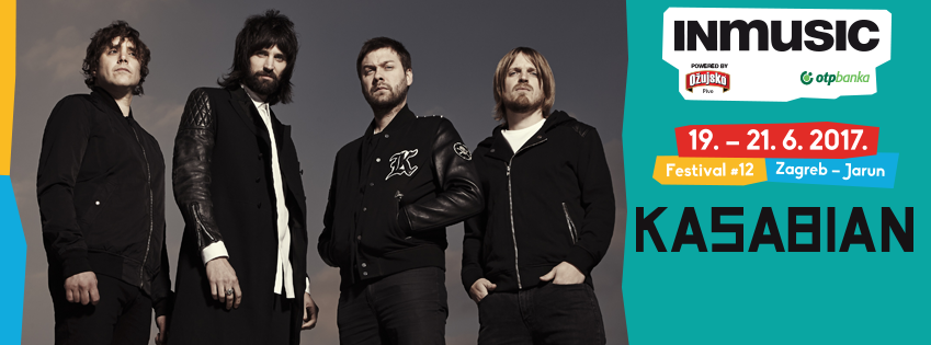 Spektakularni Kasabian novi headlineri 12. INmusica !