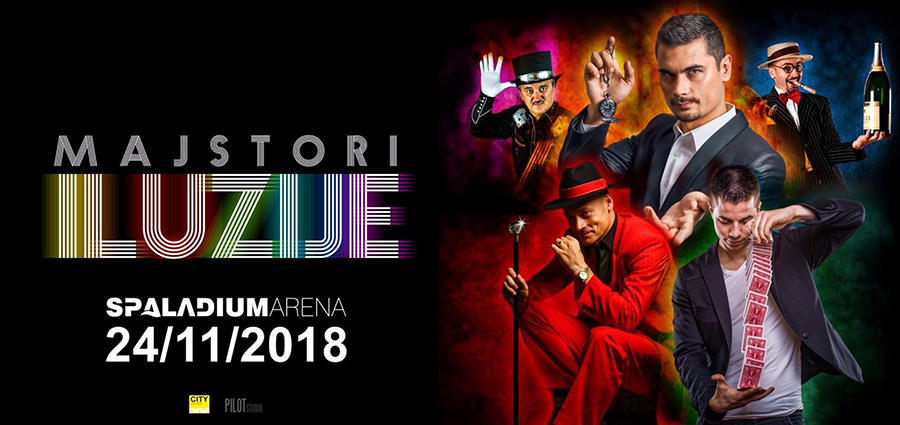 Majstori iluzije stižu u Spaladium Arenu