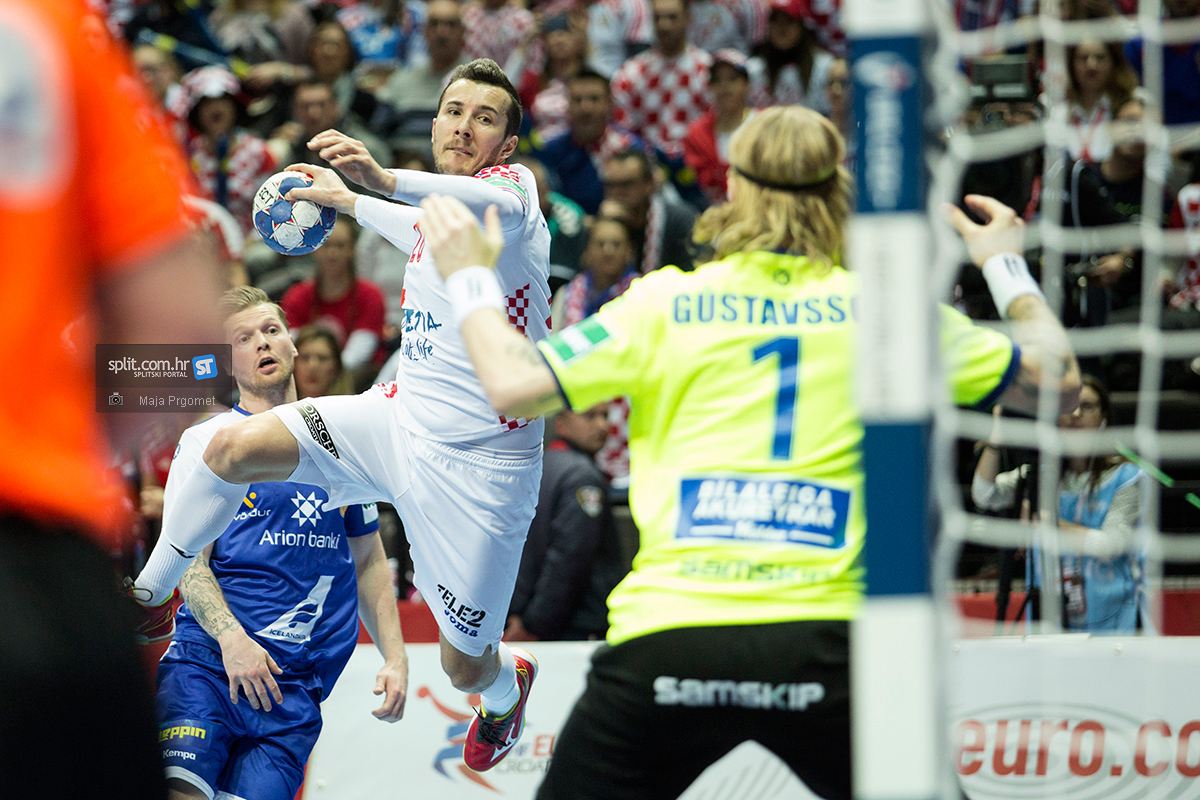 EHF EURO 2018: Hrvatska pobijedila Island